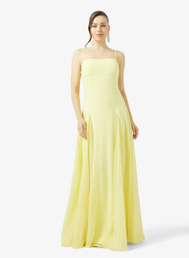 Ginger Strappy Corset Bodice Mermaid Dress